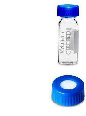 沃特世样品瓶2mL样品瓶玻璃色谱气相带刻度白色书写区域g顶