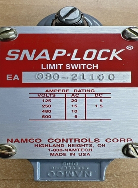 NamcoEA08021100LimitSwitchSnap-LockEA080-21100*Newno