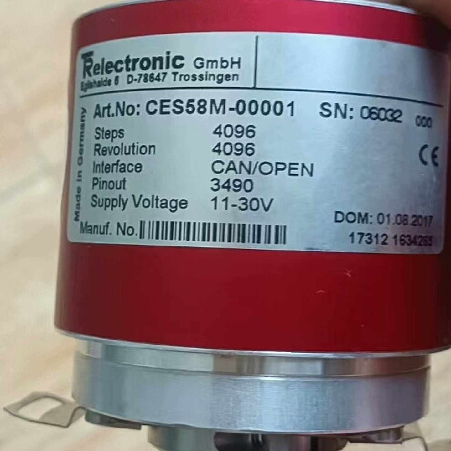 编码器CES58M-00001的询价