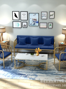 北欧懒人布艺沙发组合现代简约家用小户型双人沙发客厅单人沙发