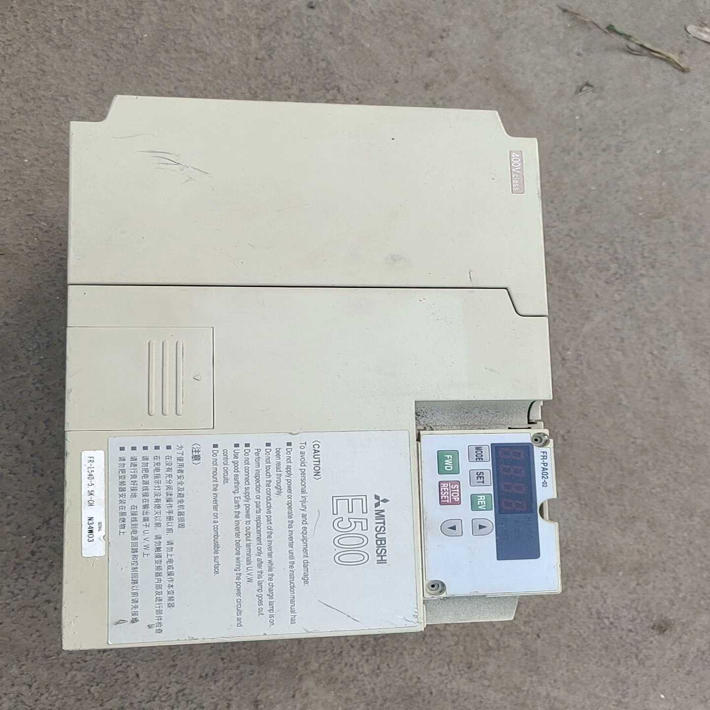 【请询价】三菱变频器E540系列 FR-E540-55K-CH二手实