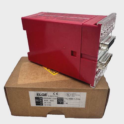 ELGE Ebud  Mc 310Z Ttl  RMS 12 Vss 2412 Vdc Schtzinsel Dista