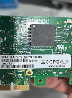 IntelI350-T2双口千兆网卡，PCI-Ex4接口议价