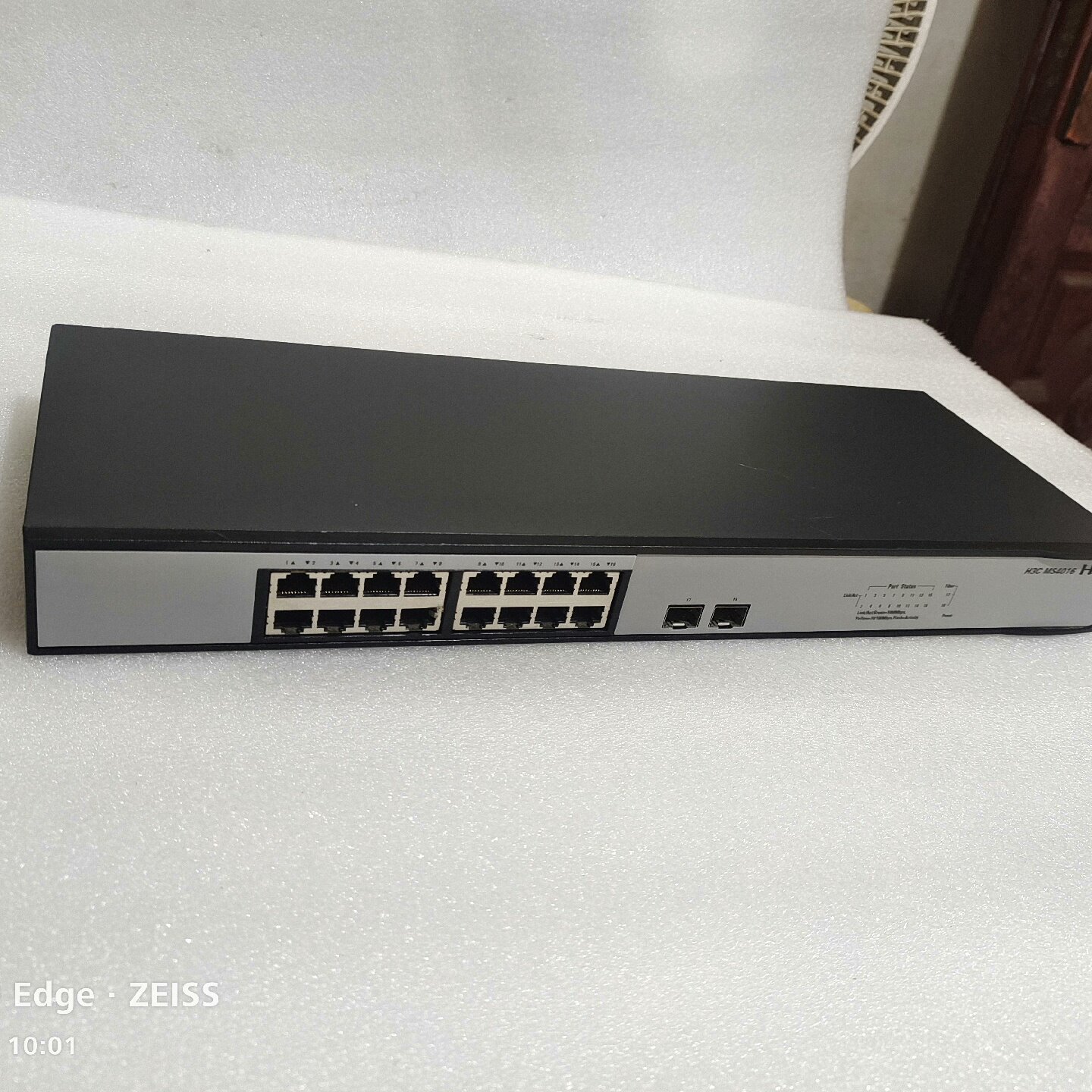 二手H3CMS401616千兆口2光纤口16口全千-议价