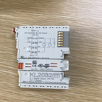 倍福模块KL2032 ，可带包装，量大从优【白零商行】