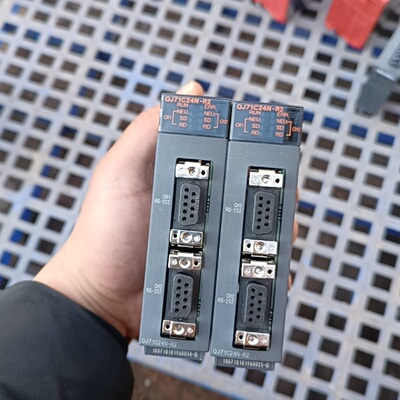 PLC模块QJ71C24N-R2，，成色如图，功-议价