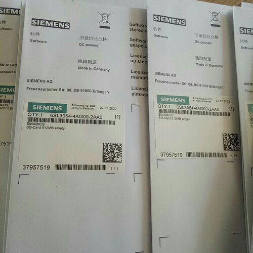 【询价】6SL3054-4AG00-2AA0 G120 SD卡
