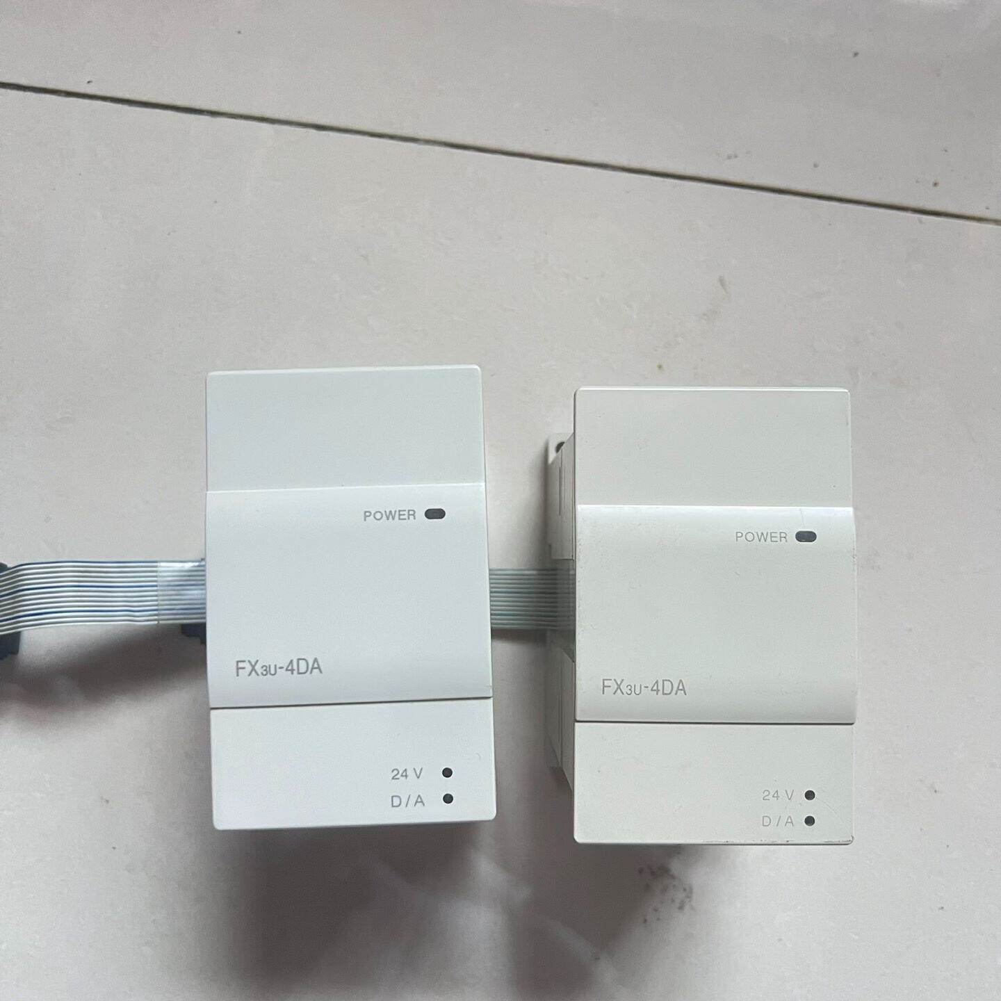 三菱PLC模拟量模块FX3U4DA原装正品拆机件实