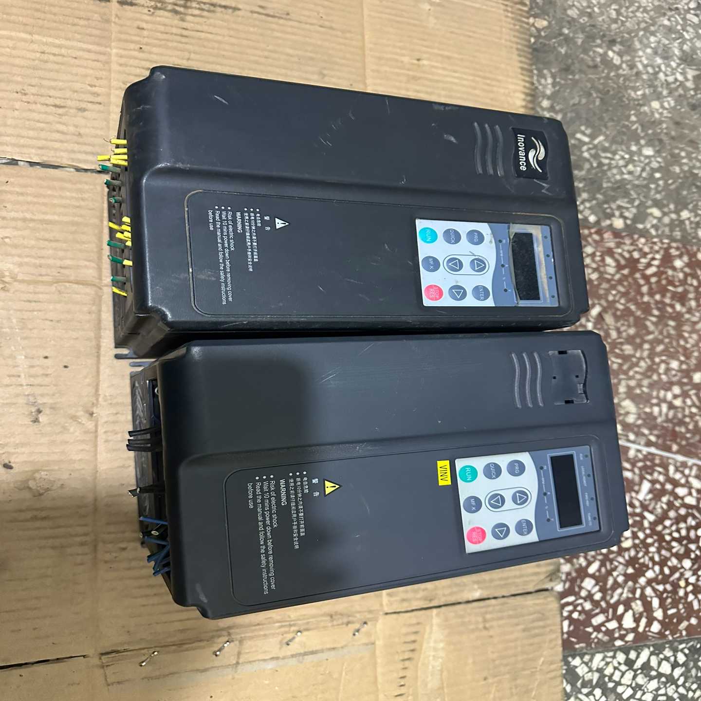 汇川变频器CS700系列4kw一台成色如图，功能，有~询价