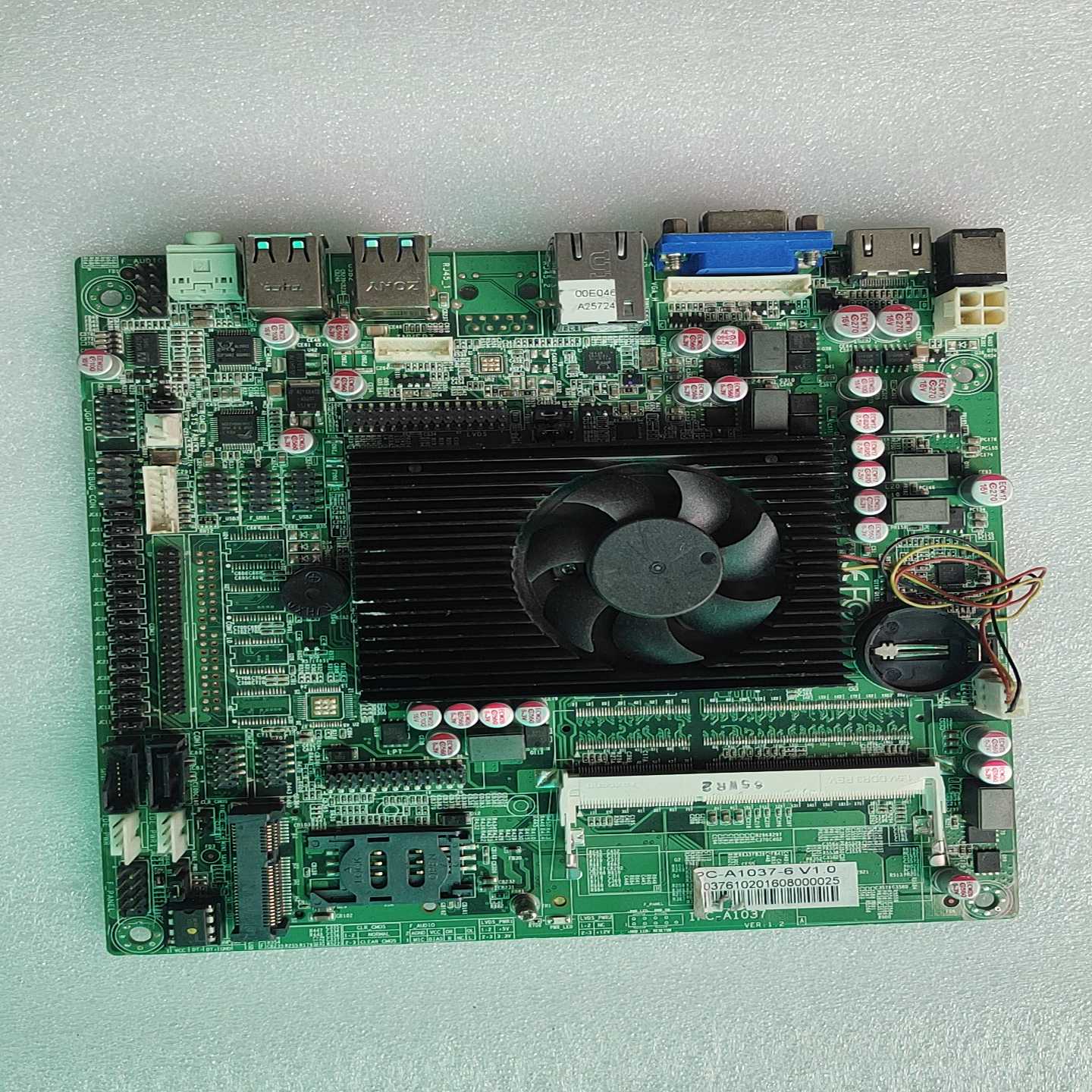 IPC-A1037主板，V1.0版本，17x17规格，集成C-询价客服