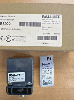 BalluffBES0221BESQ40KFU-PSC35E-S04G-W01InductiveSensor