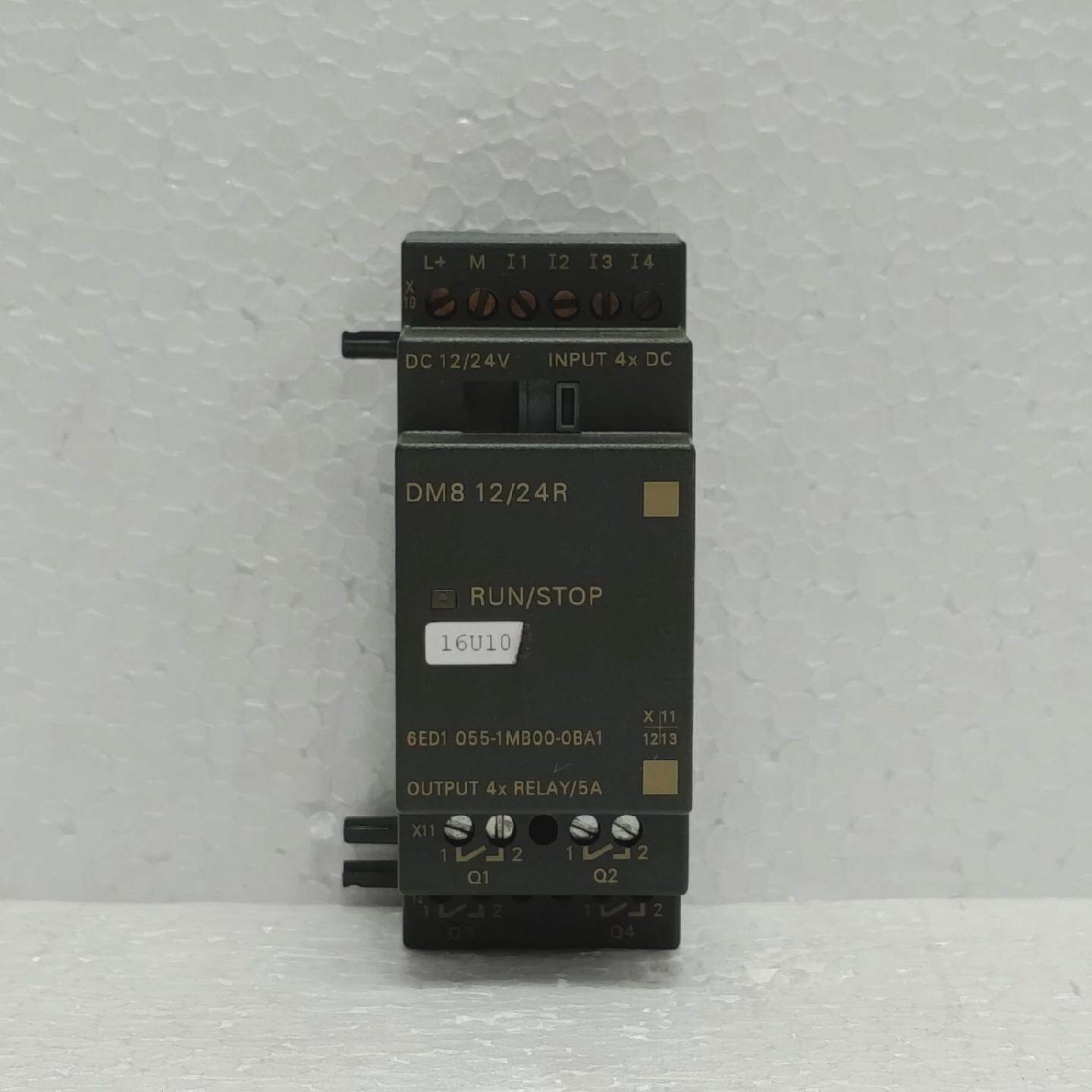 Siemens LOGO DM8 1224R Expansion Module PLC 4DI 4DO Relay 6E