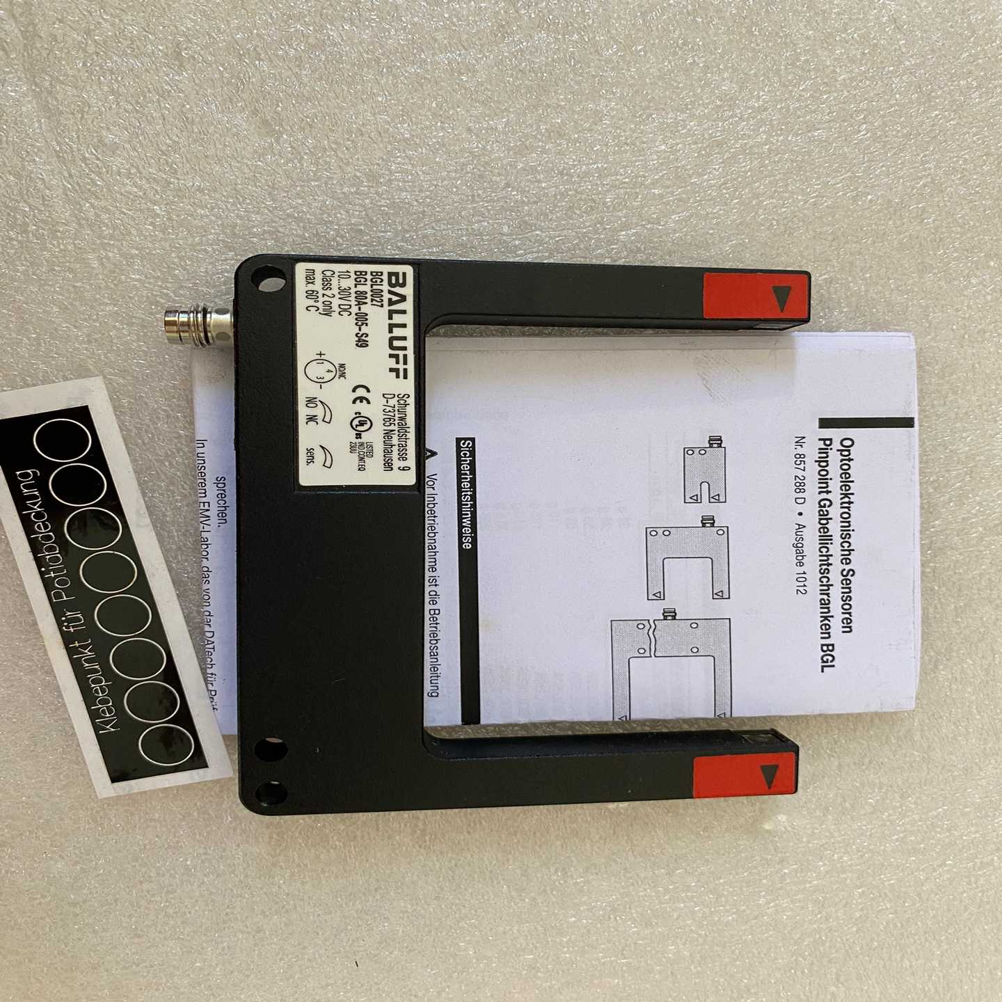 巴鲁夫光电开关BGL0027。BGL80A-005-S49询价