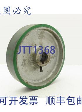 供应Trew12x3英寸Duralast绿色聚氨ESTERS铸铁轮1-1516英寸键控孔