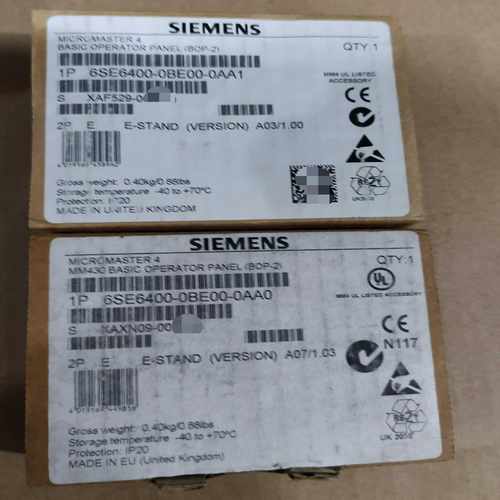 6SE6400-0BE00-0AA1，西门子面板，--议价商品