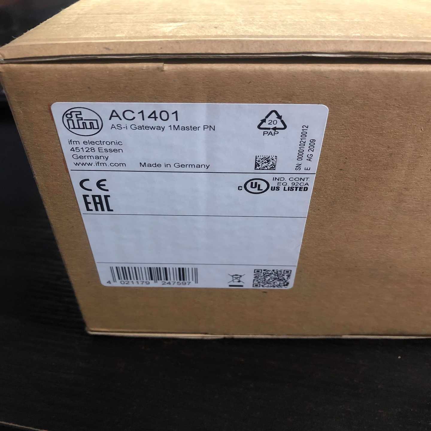 IFM易福门模块AC1401实物照特询价