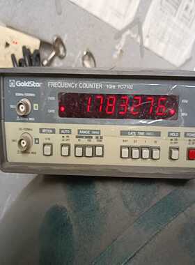 韩国GoldStar频率计，型号FC-7102，-议价