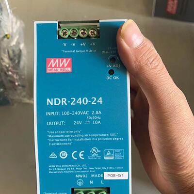 询价-明纬NDR24024开关电源货质量好50多