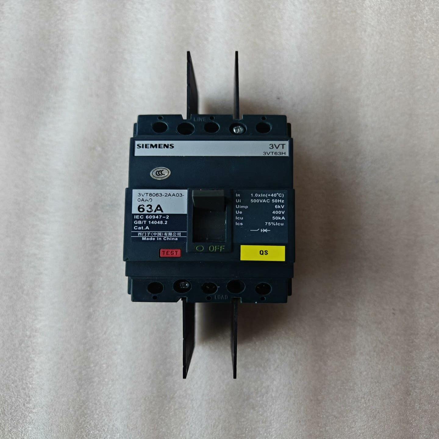 3VT8063-2AA03-0AA0西门子原装断路器新议价