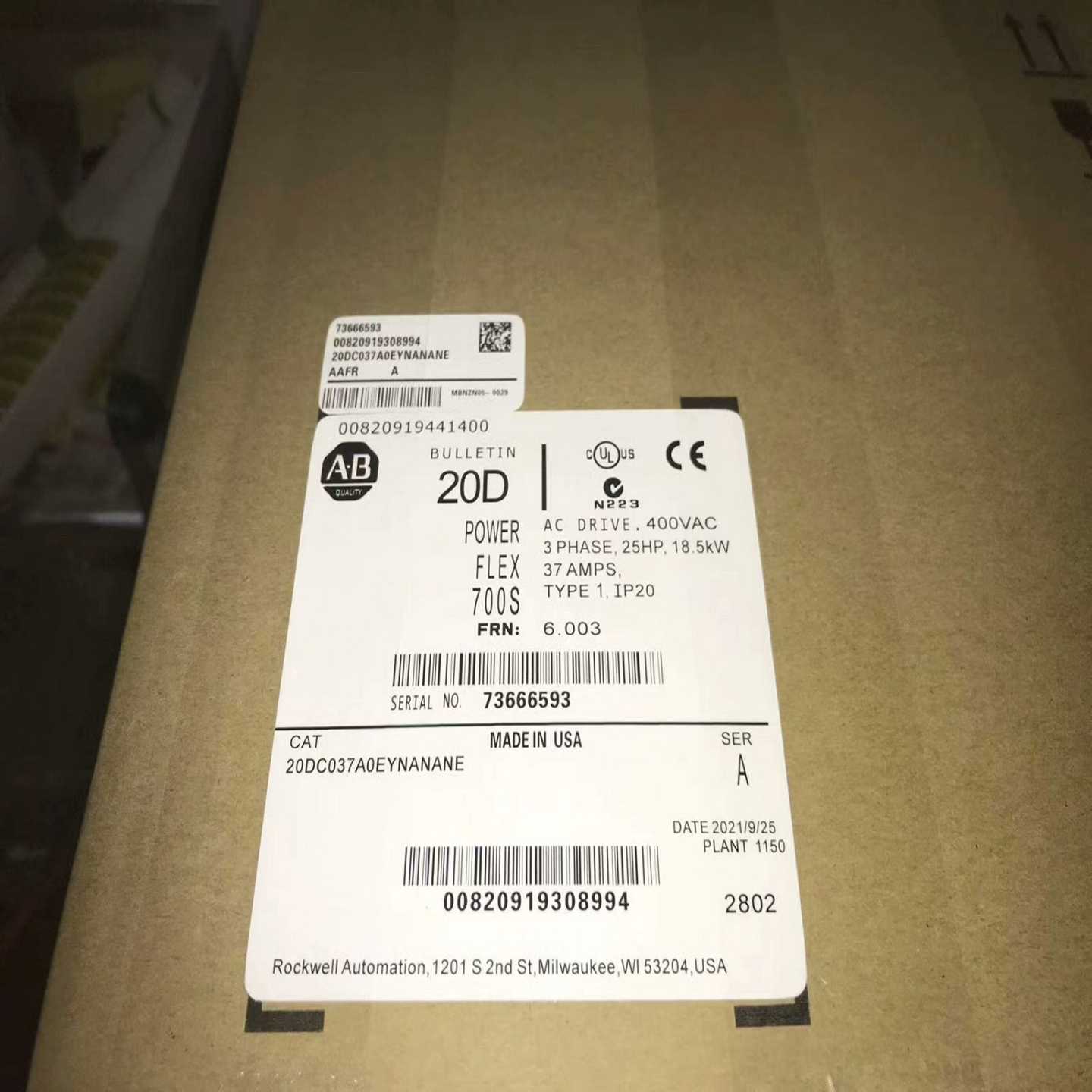 变频器20DC030037A0EYNANANE0询价