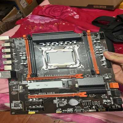 出150张23年12月份科脑x99d4主板。成热充新带全--议价商品