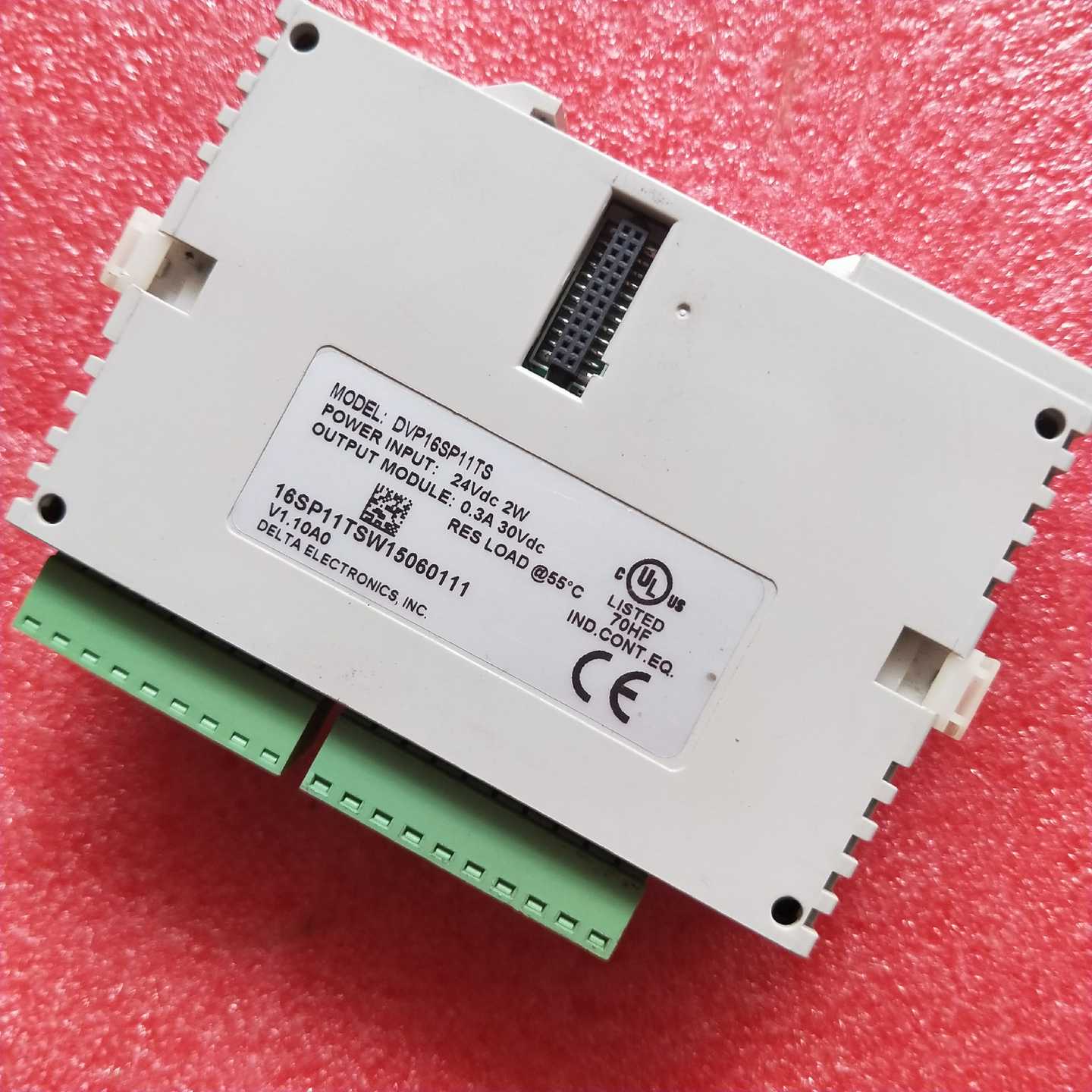台达PLC扩展模块DVP16SP11TS二手拆机功能正常--议价商品