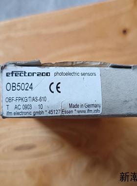 全新ifm易福门OB5024光纤放大器原装正品德国制造实议价商品