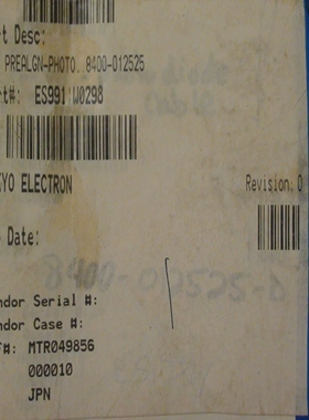 NANOMETRICS9010PREALIGNPHOTOCABLE8400-012525