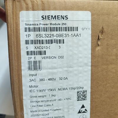 西门子变频器功率模块6SL32250BE311AA1，议价商品