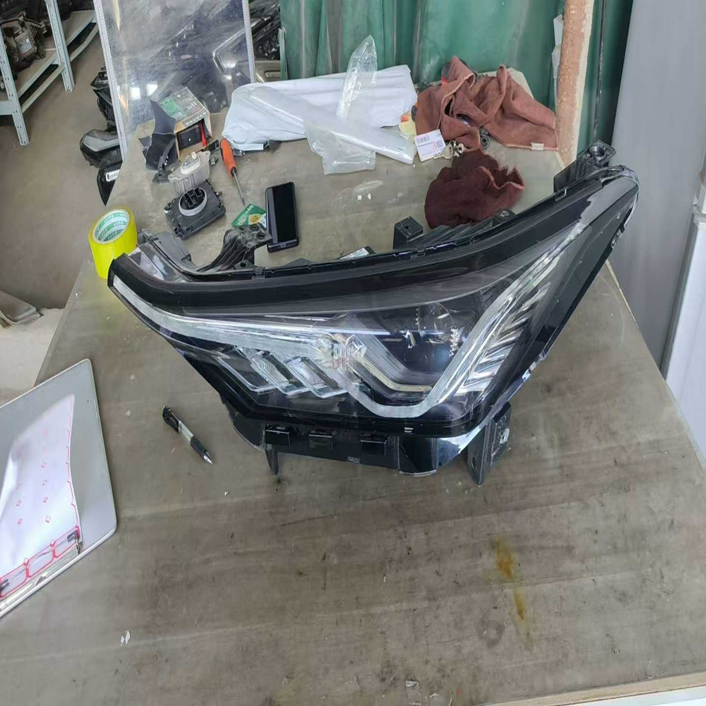 J156长安CS75PLUS左前大灯,原厂LED拆车大灯--议价商品