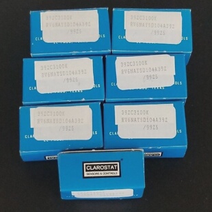 LOT OF 7 NIB CLAROSTAT RV6NAYSD104A 392C3 100KOHM POTENTIOME