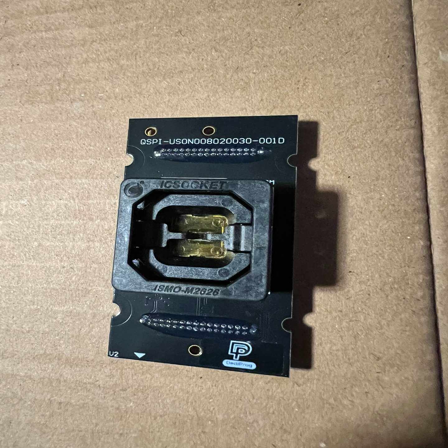 岱镨Dediprog新款烧录座QSPI-USON008020--议价商品