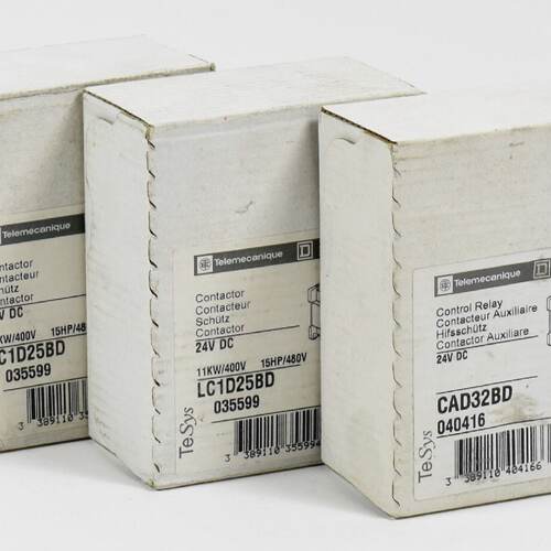 3xSchneider Telemecanique Schtz LC1D25B  CAD32BD 03559904041