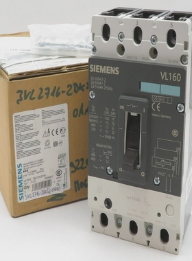 SIEMENSVL160Leistungsschalter3VL2716-2DK36-0AA0CircuitB