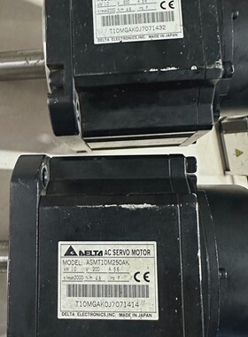 寻台达电机ASMT10M250AK1kw伺服电机成色如