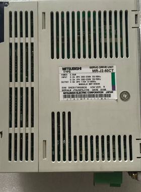 议价Used Mitsubishi Servo Drive MrJ260Ct Equipment Disassemb