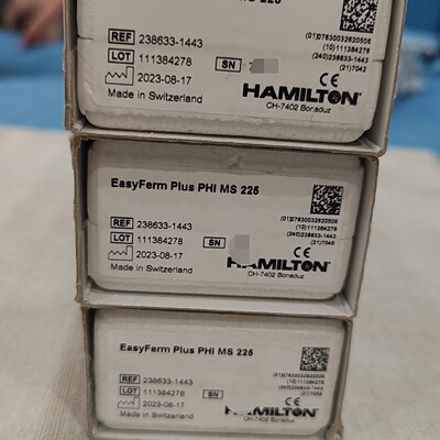 瑞士原装Hamilton汉密尔顿PH电极EasyFerm，议价商品
