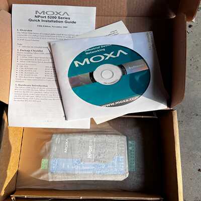 询价~MOXA NPORT5230串口服务器V2.0，配件