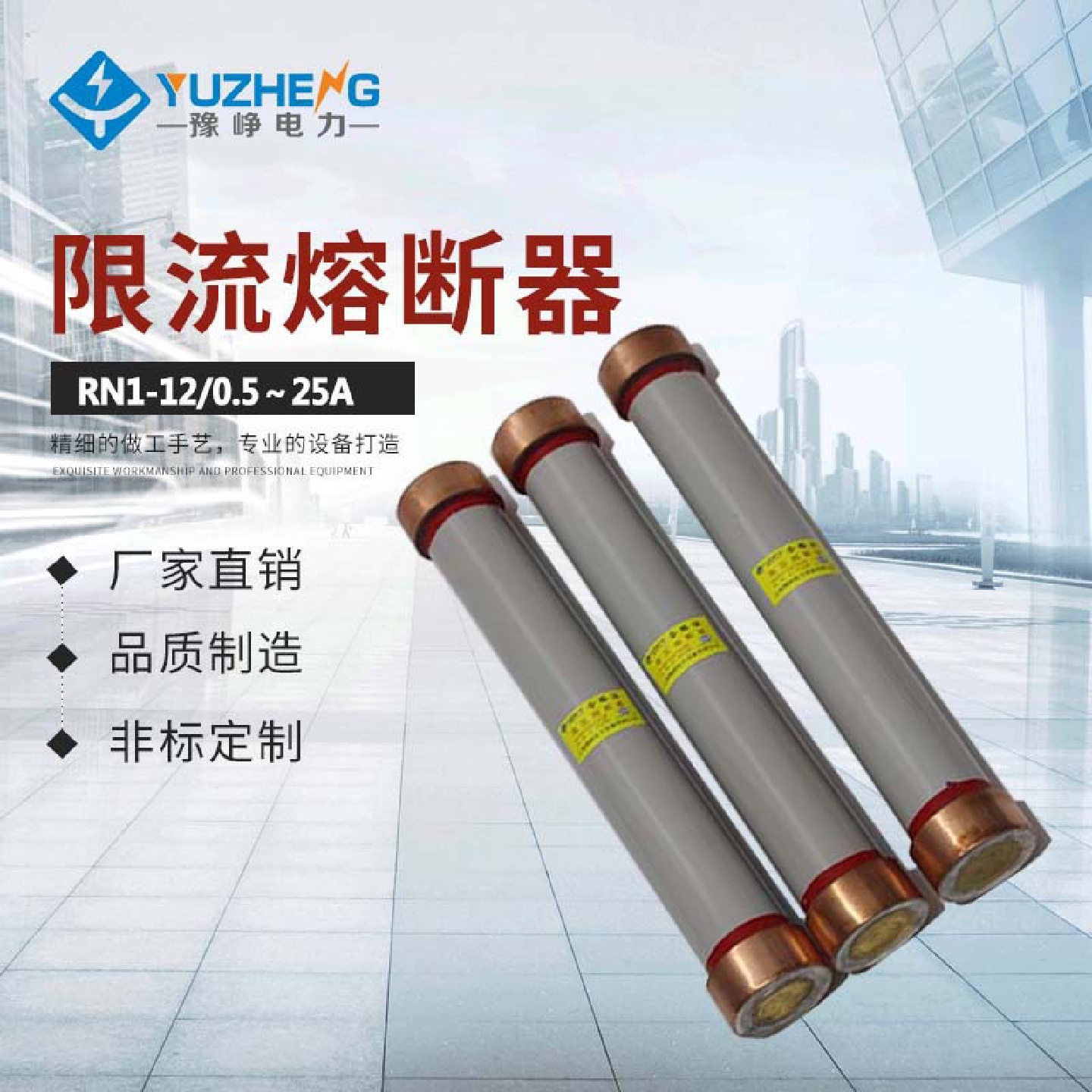RN1RN3-10RN3-12/10A15A20A25A30A40A50A60A高压熔断器