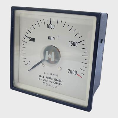 Dr. E. Hornel EA 96X96.2 SB Speedometer For Industrial Use