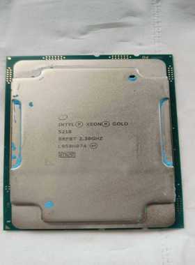询价~IntelXeon金牌5218 CPU 16核32执行绪 2.3G主频