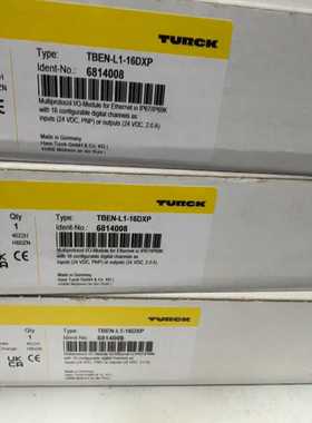图尔克模块TBEN-L1-16DXP货号6814008，【询价】