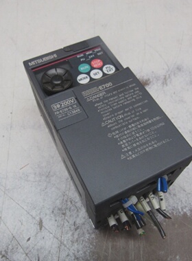 MITSUBISHI FRE7200.1K INVERTER 200240VAC 0.2400HZ XLNT USED