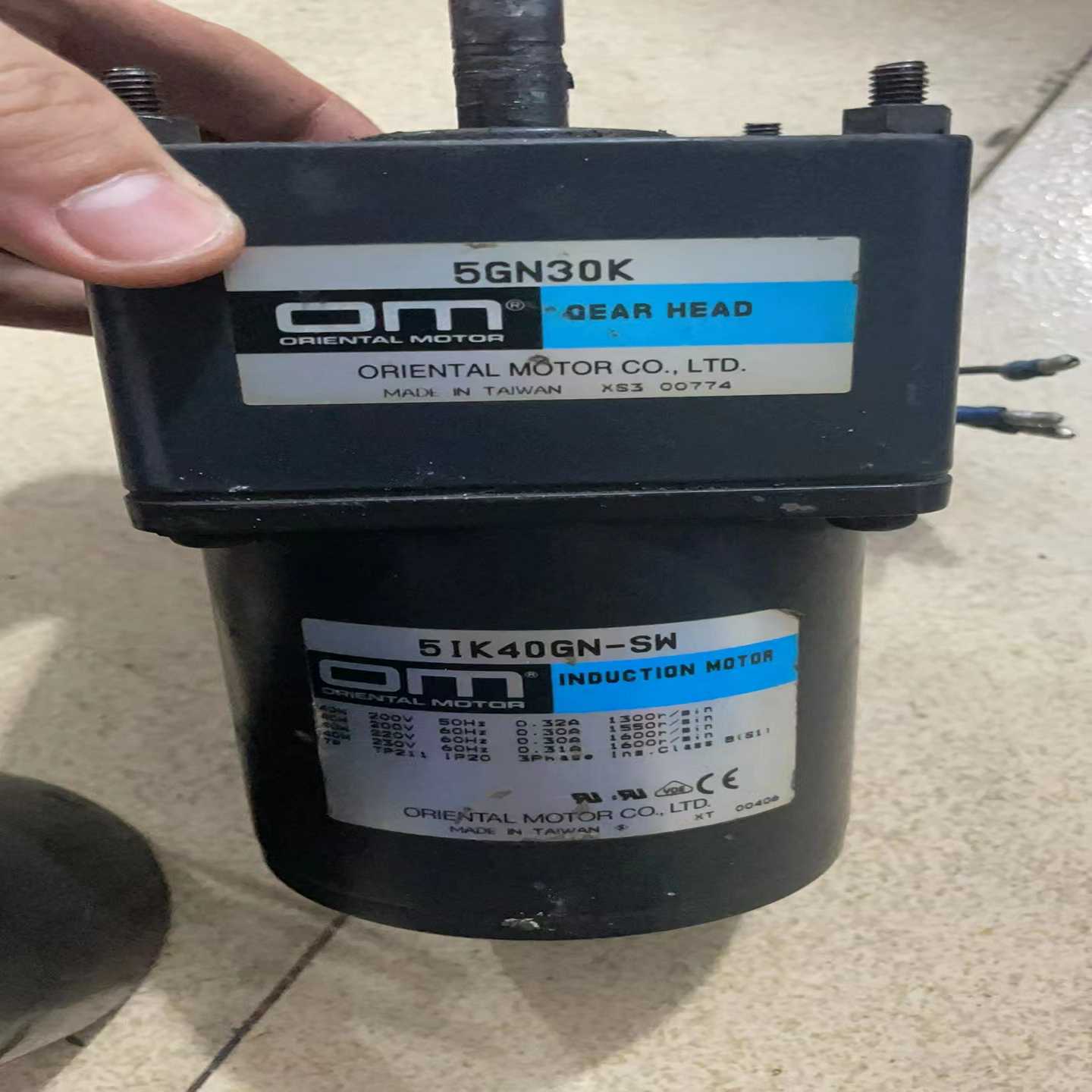 议价东方40W电机5IK40GN-SW带减速头,5GN30K,速