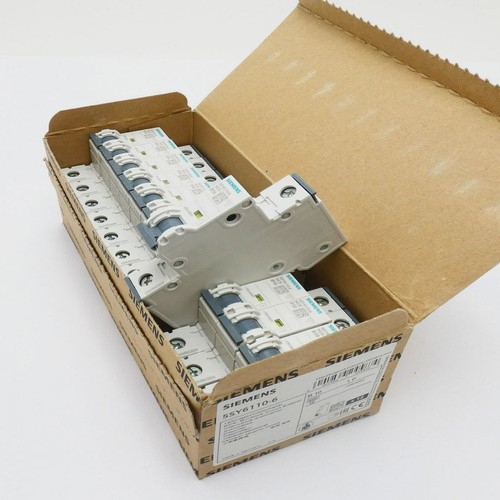 12xSiemens5SY6110-65SY6110-6B10Leitungsschutzschalter
