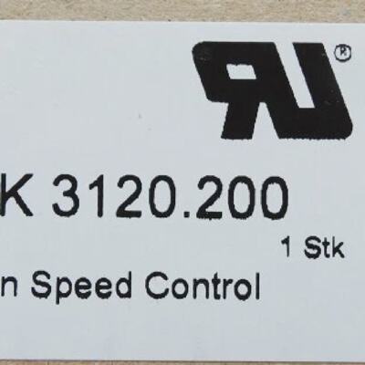 Rittal SK1320.200 Lfter Drehzahlcontroller m. Temp. Sensor u