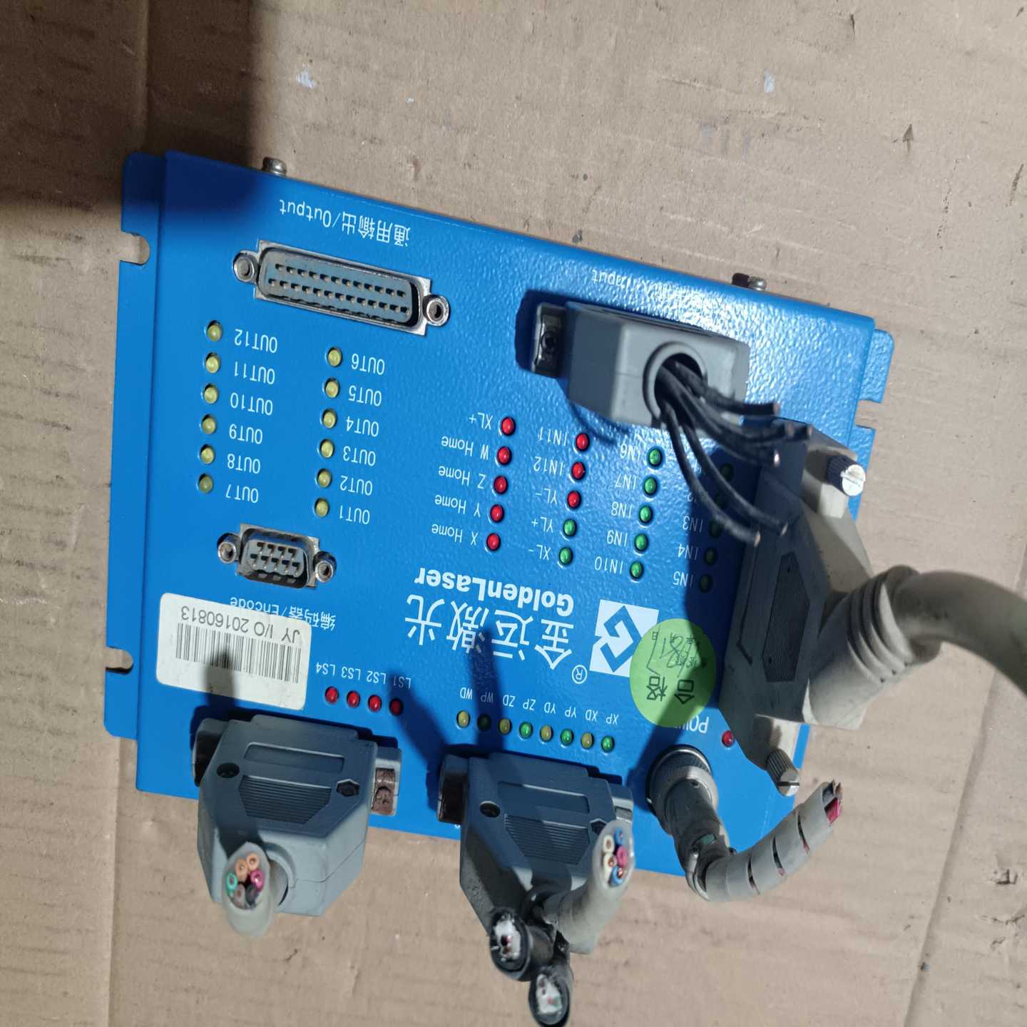 金运激光控制器刚拆机成色如图完好无损功能包好--议价商品