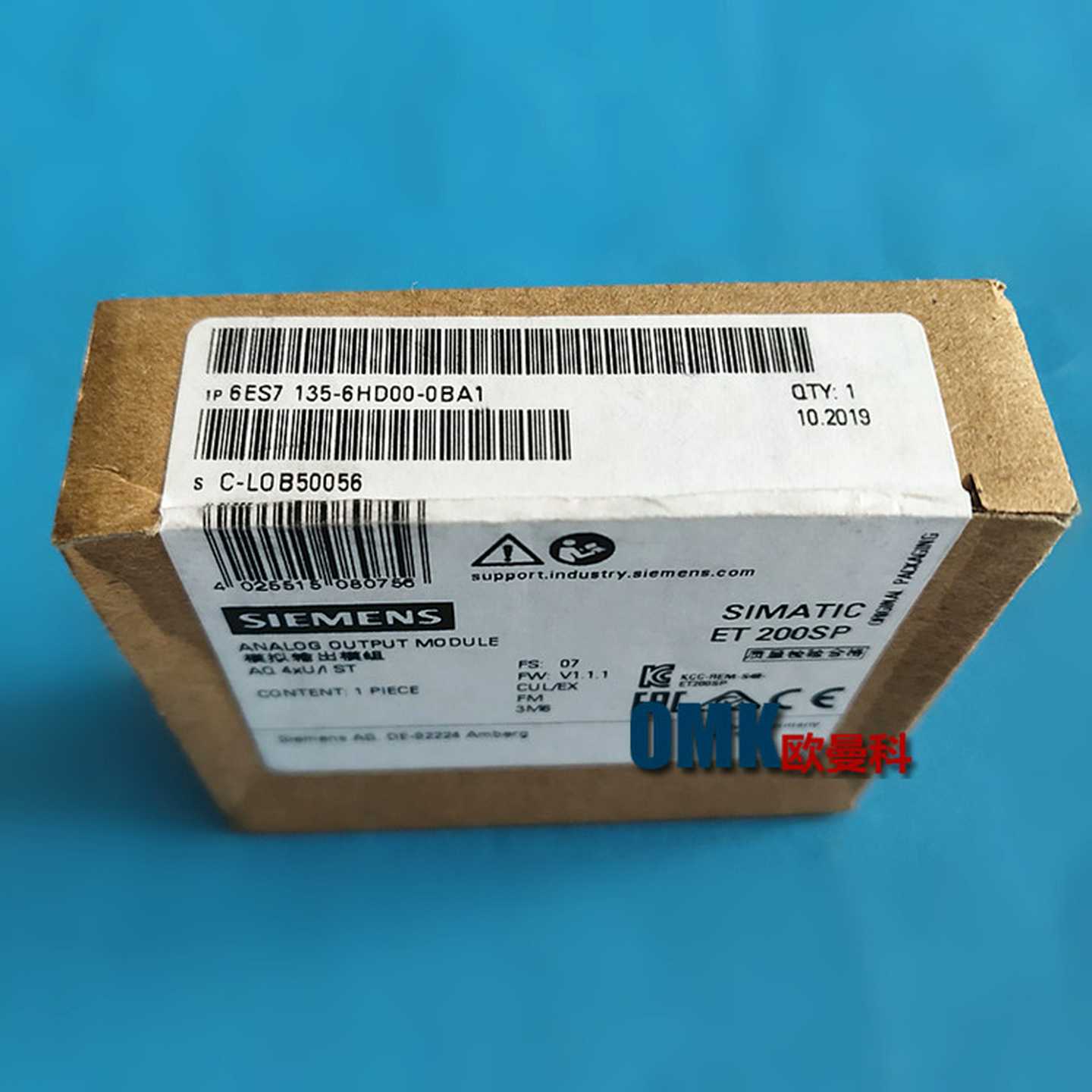 销售PLC6ES7135-6HD00-0BA1模拟量输出模组AQ4ES200RSP