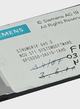 议价6Fc52503Ax101Ah0 Sinumerik 840D 6Fc5 2503Ax101Ah0 Ncu 57