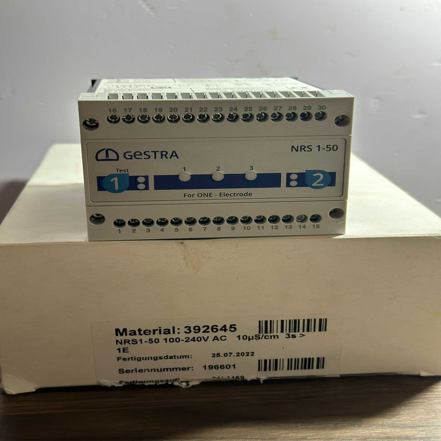 【请询价】Gestra NRS 1-50液位控制器全新未使用备件
